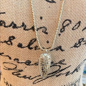 Kendra Scott Gold Arrowhead Necklace